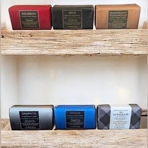 NEW Bath and Body Works Men's Collection Shea Butter Cleaning Bar Set